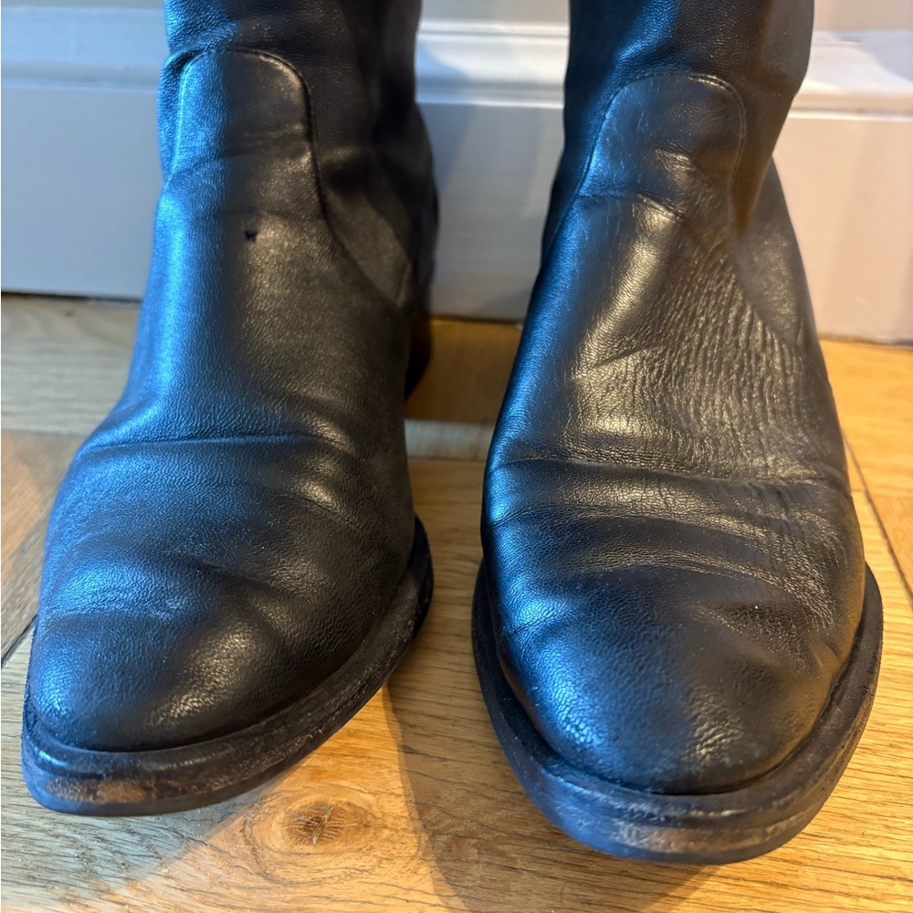 Alexander Wang Midnight Black Ankle Booties